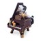Purrfect Piano Serenade: Animated Musical Figurine with Cats Playing